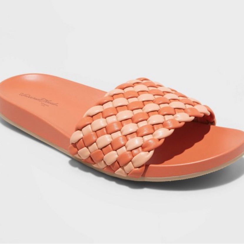 Women's Polly Woven Slide Sandals. Universal Thread. Size 6.5